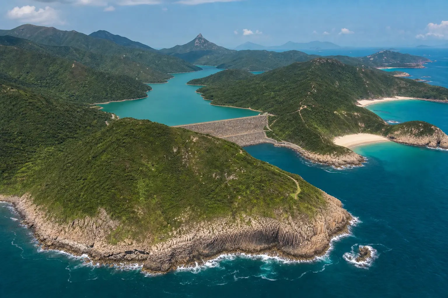 麥理浩徑山海風景